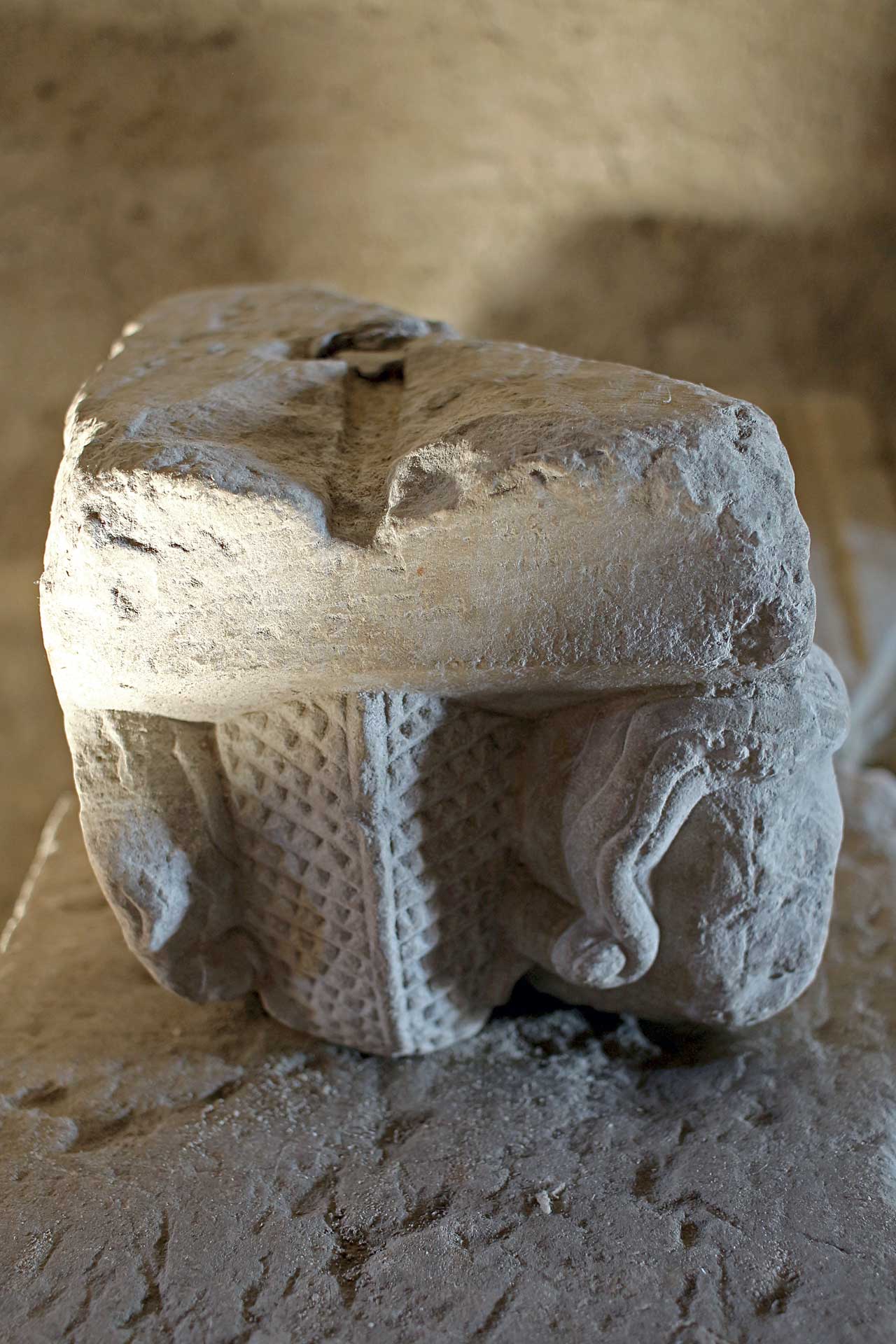 Vestige médiéval Abbaye de Lézat - Photo ©Veronique Gaitte